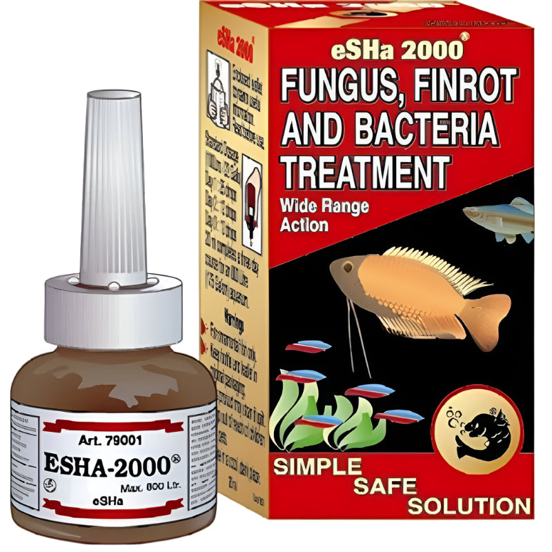 eSHa 2000 Fungus Finrot & Bacteria Treatment 20ml