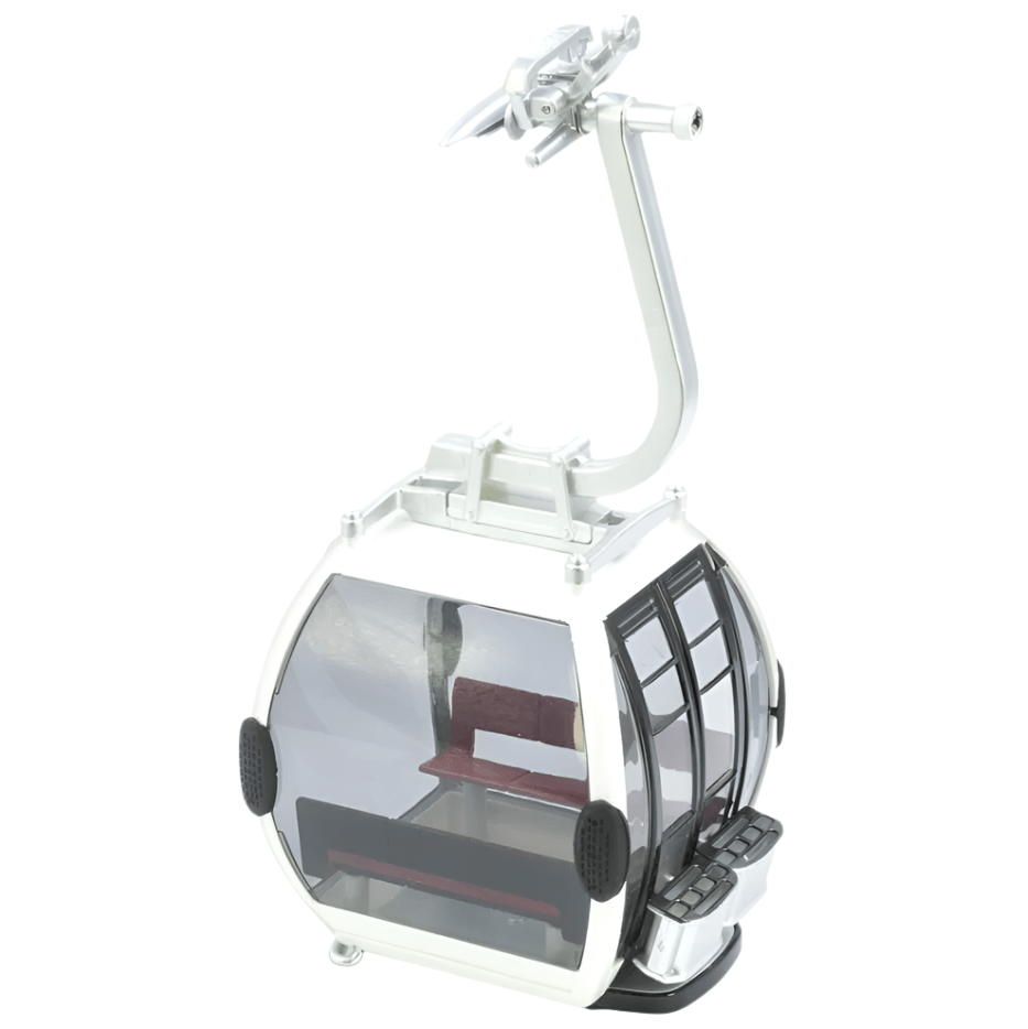 Jägerndorfer Cabin Omega IV White – 1:32 Scale Gondola (8-Seater) JägernDorfer
