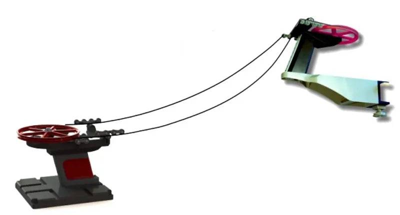 Ski Lift Basic Black/Red by Jagerndorfer – 1:32 Scale Jagerndorfer