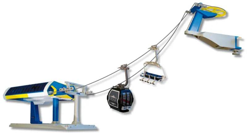 Ski Lift Luxury Set Yellow/Blue by Jagerndorfer Jagerndorfer
