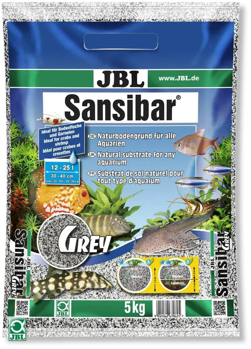 JBL Sansibar Grey Fine Aquarium Sand Substrate 5kg Jbl Gmbh & Co