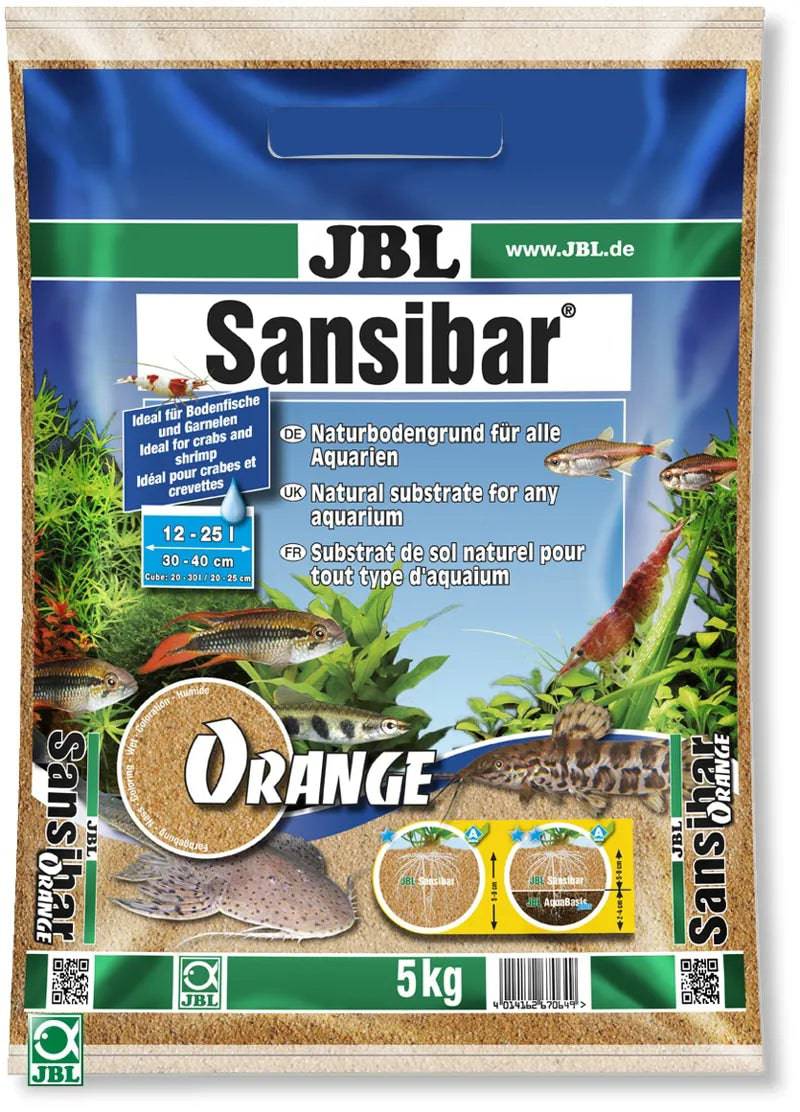JBL Sansibar Orange Fine Aquarium Sand Substrate 5kg