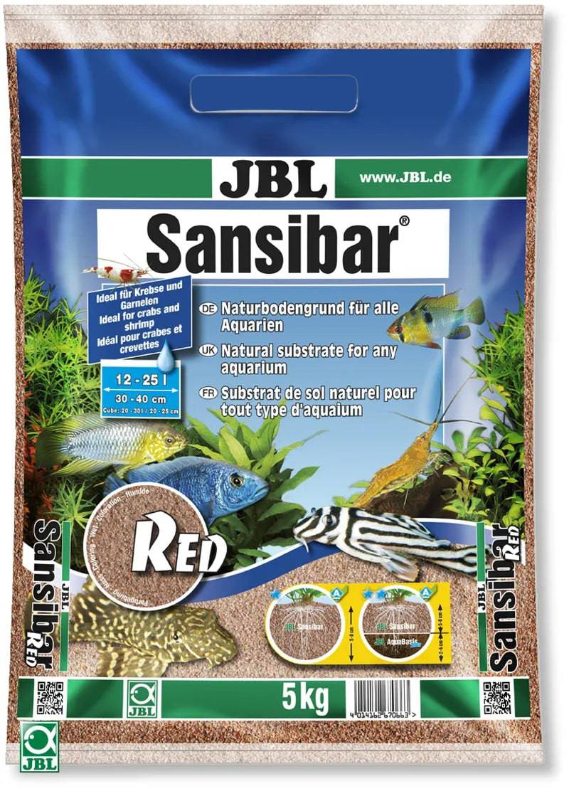 JBL Sansibar Red Fine Aquarium Sand Substrate 5kg