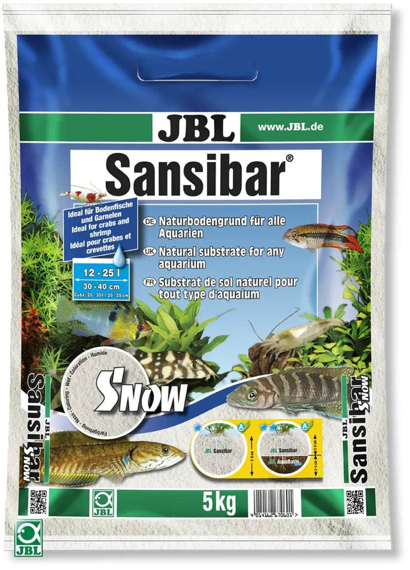 JBL Sansibar Snow White Fine Aquarium Sand Substrate 5kg