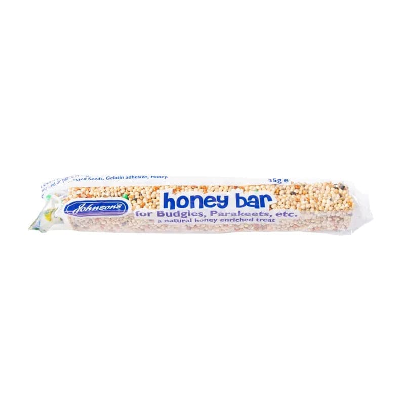 Johnsons Honey Bar for Budgies and Parakeets 35g