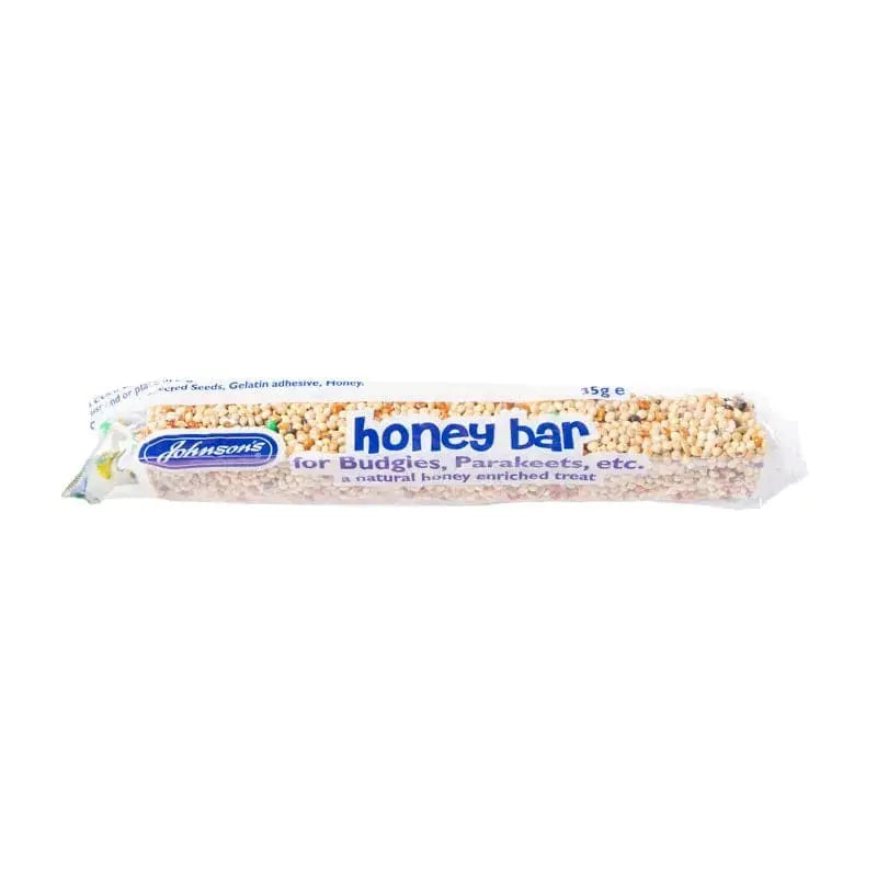 Johnsons Honey Bar for Budgies and Parakeets 35g Johnsons Veterinary Products