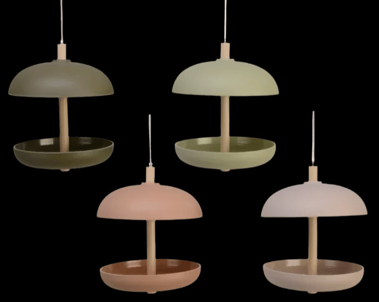 25cm Bamboo with Top Birdfeeder by Kaemingk