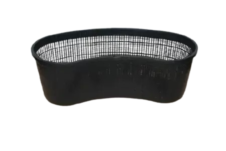 8L Aquatic Basket Contour Kidney 46x17cm Beaver Plants Ltd