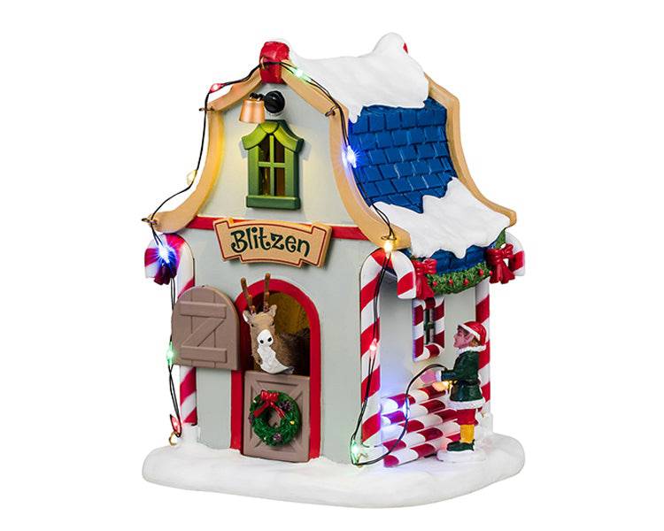 Blitzen's Den Lemax Christmas Village Table Accent Lemax Christmas Village