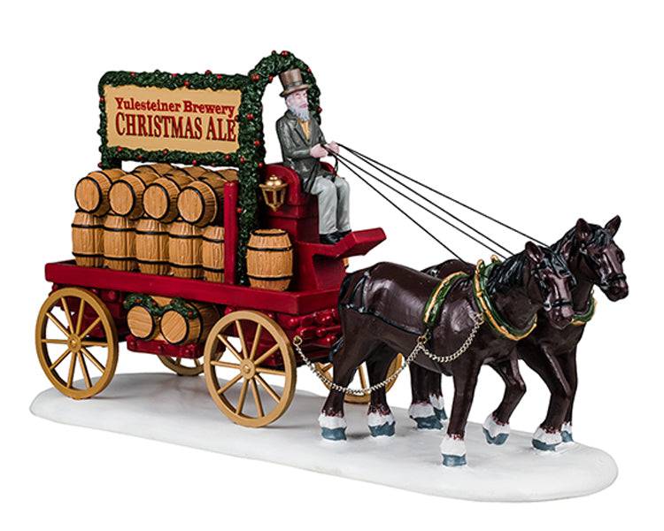 Christmas Ale Delivery Lemax Christmas Village Table Accent Lemax Christmas Village