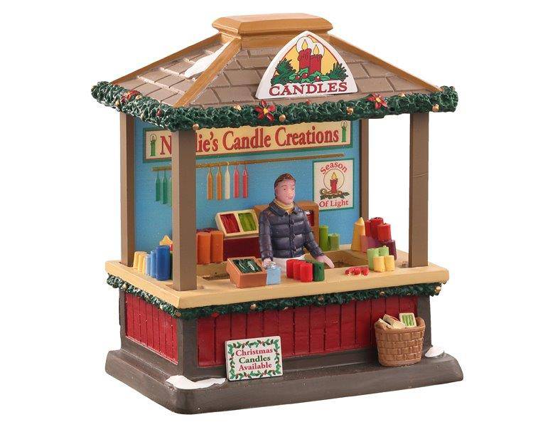 Christmas Candles Lemax Christmas Village Table Accent