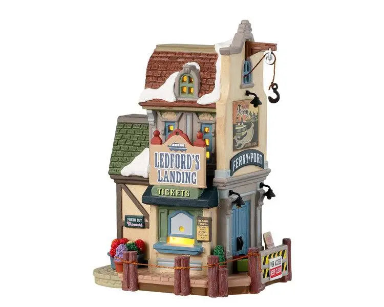 Ledford's Landing Lemax Christmas Village Lighted Building Lemax Christmas Village