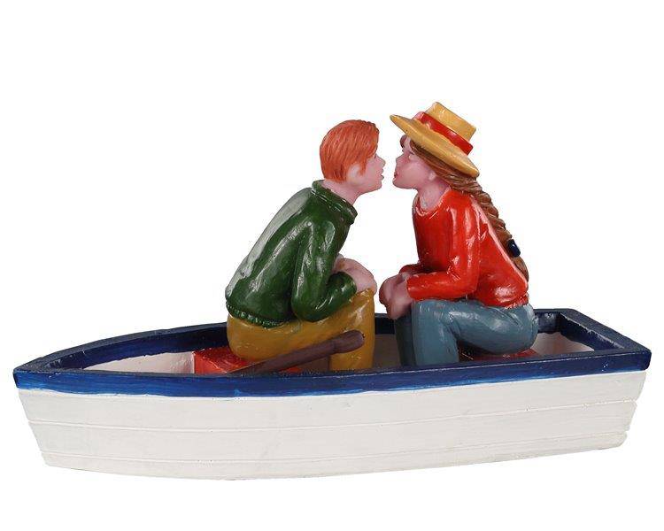 Pond Romance Lemax Christmas Village Figurine