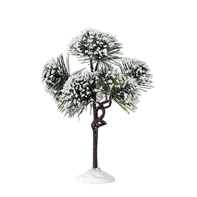 6 inch Mountain Pine Medium Lemax Christmas Village Accessory Lemax