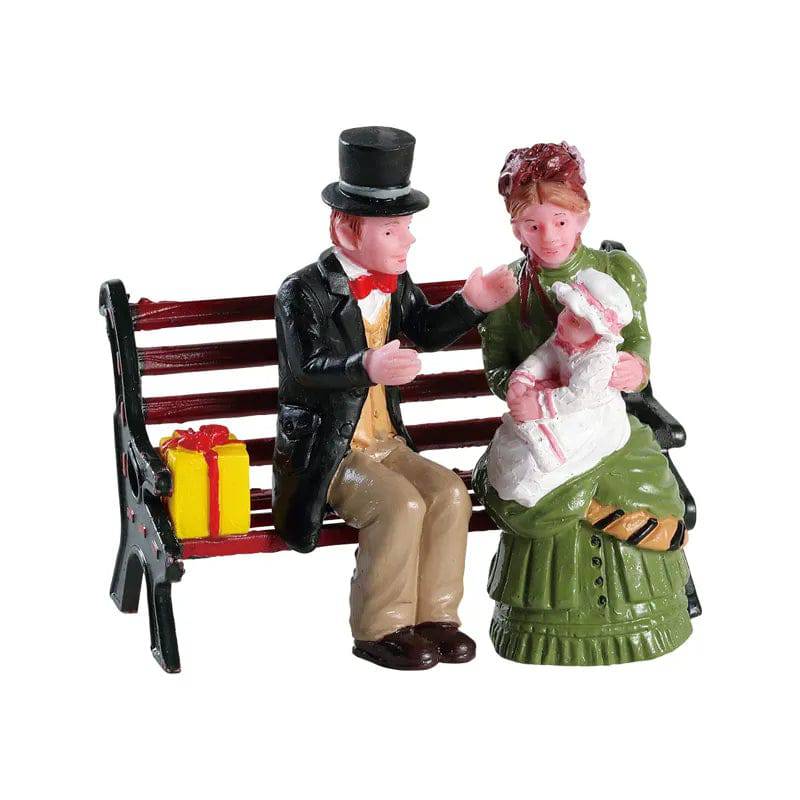 Babys First Christmas Lemax Christmas Village Figurine