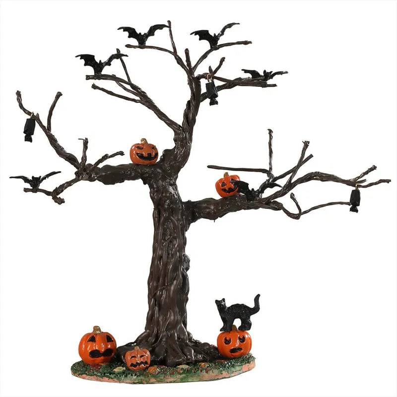 Batty For Pumpkins Tree Lemax Spooky Town Table Accent Lemax