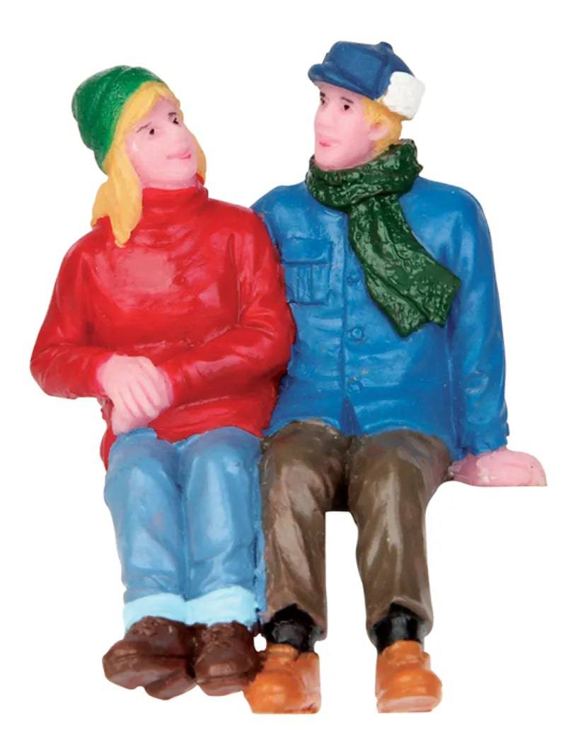 Chatting Together - Lemax Christmas Village