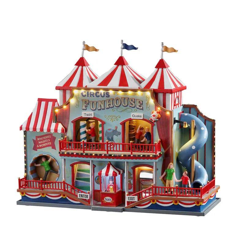 Circus Funhouse Lemax Christmas Village Sights and Sounds Lemax Christmas Village