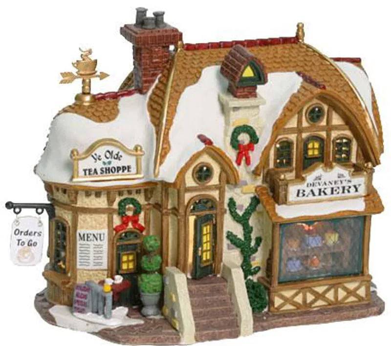 Devaney's Bakery Lemax Christmas Village Illuminated Building Lemax