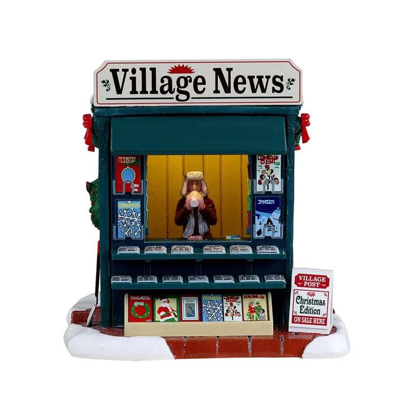 Good News Day Lemax Christmas Village Table Accent