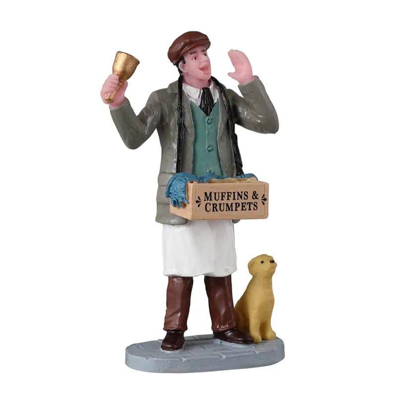 Hot Muffins And Crumpets Lemax Christmas Village Figurine Lemax