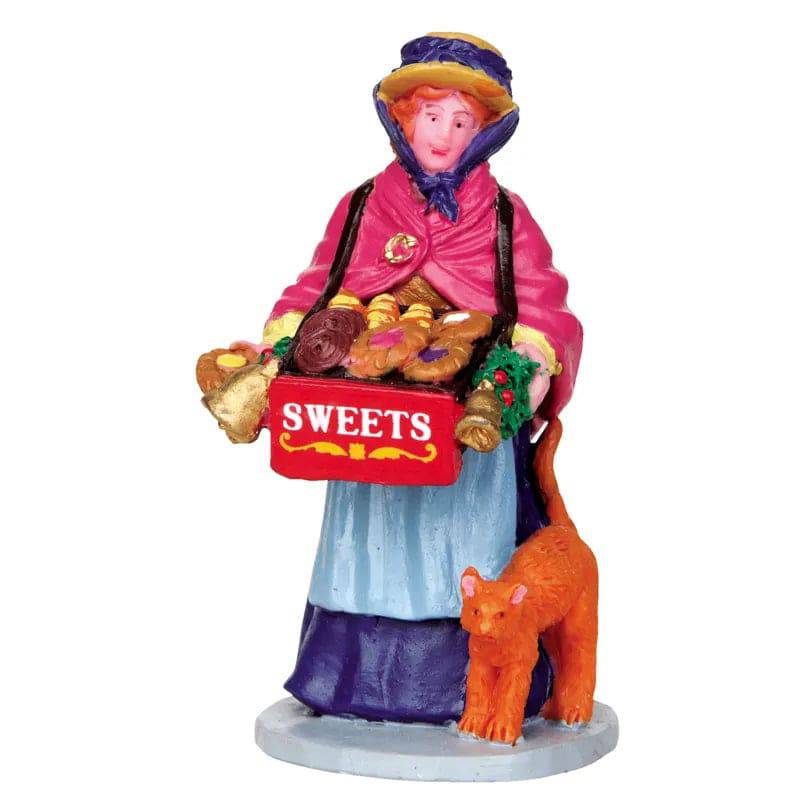Village Sweet Seller Lemax Christmas Village Figurine Lemax Christmas Village