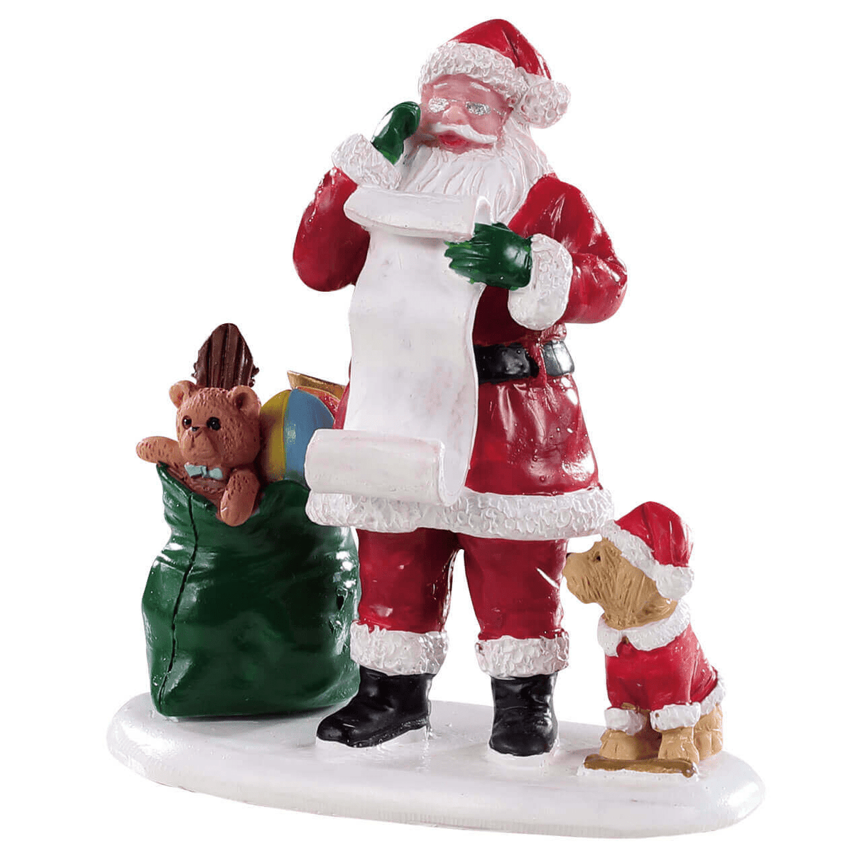 Naughty Or Nice Santa Lemax Christmas Village Figurine