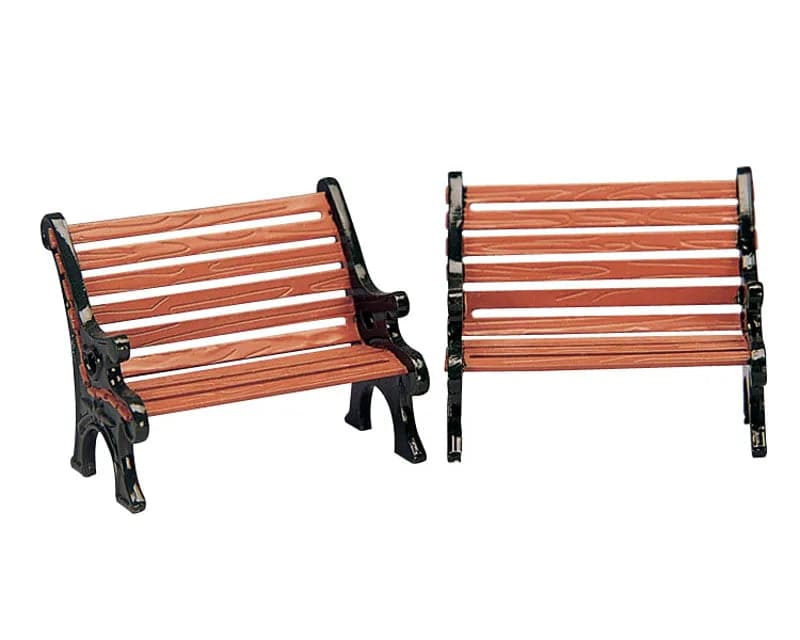 Park Benches Lemax Christmas Village Accessories Lemax
