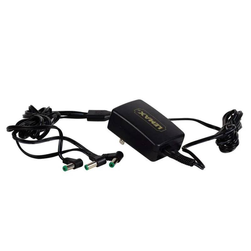 Lemax Power Adaptor 4.5V Black 3-Output Changeable Plug: Uk Lemax