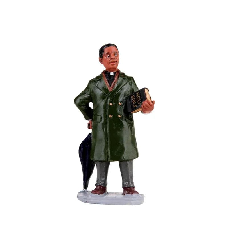 Preacher Lemax Christmas Village Figurine Lemax