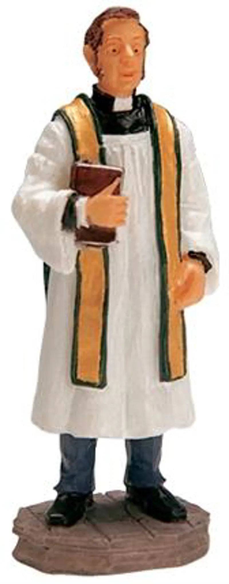 Reverend Smythe Lemax Christmas Village Figurine Lemax
