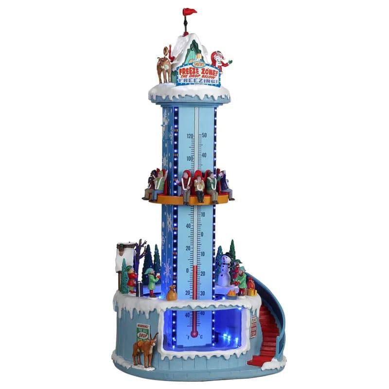 Santa's Freeze Zone Lemax Christmas Village Sights and Sounds Lemax