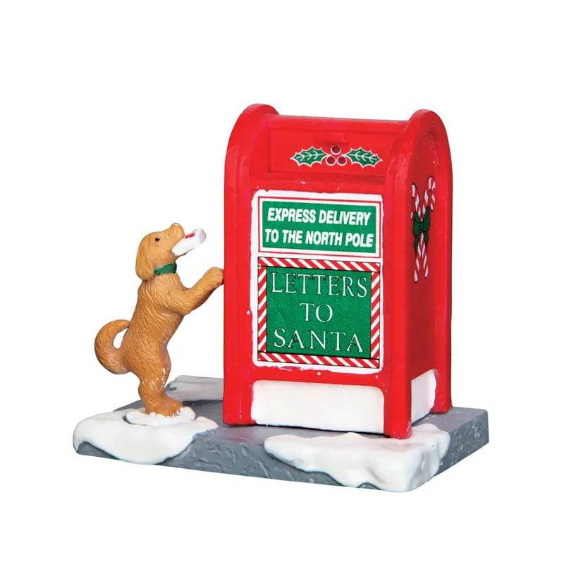 Santas Mailbox Lemax Christmas Village Accessory