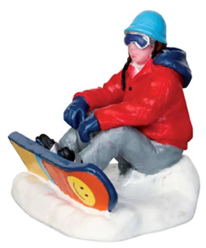 Snowboarding Breather Lemax Christmas Village Figurine Lemax