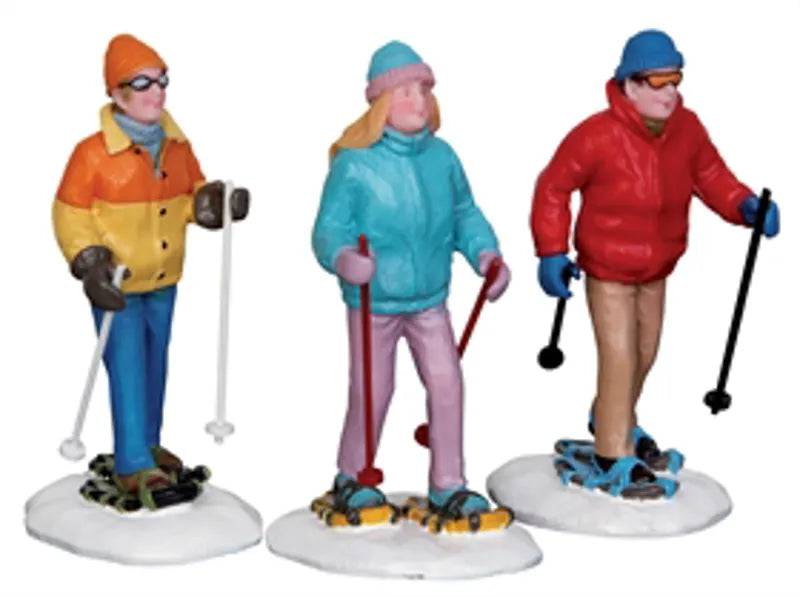 Snowshoe Walkers Lemax Christmas Village Figurine Lemax