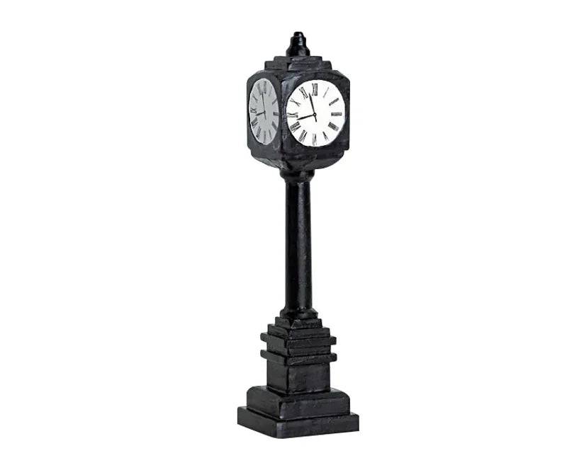 Street Clock Lemax Christmas Village Accessory
