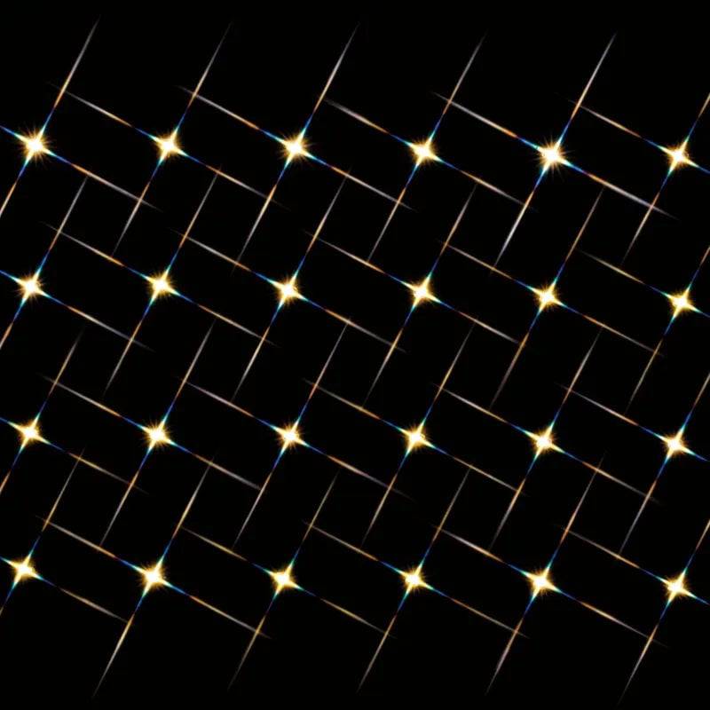 Super Bright 24 Yellow LED Light String Lemax Christmas Village Accessory