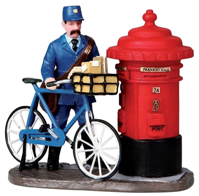 The Postman Lemax Christmas Village Figurine Lemax