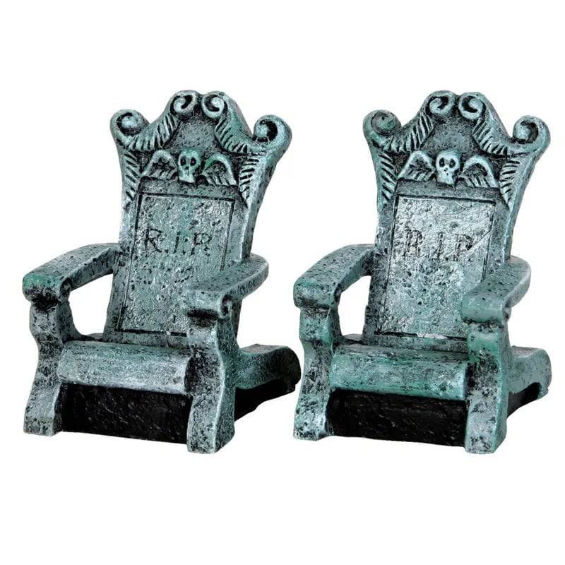 Tombstone Chairs Set Of 2 Lemax