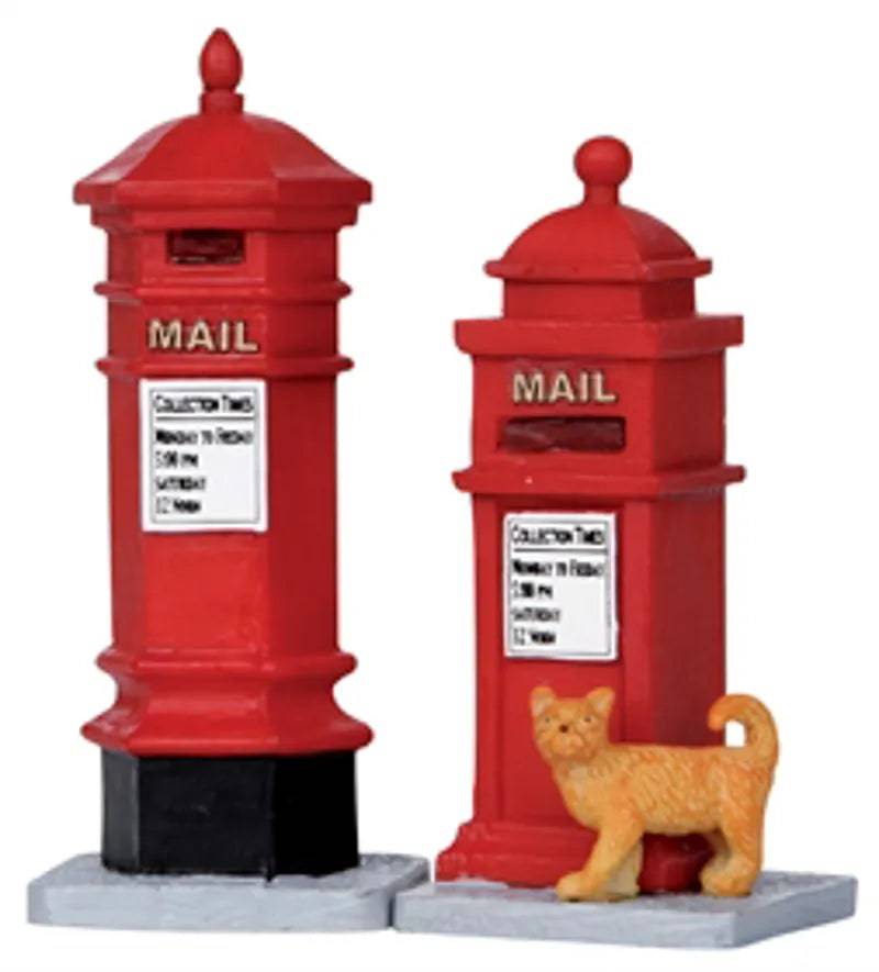 Victorian Mailboxes Lemax Christmas Village Accessory Lemax
