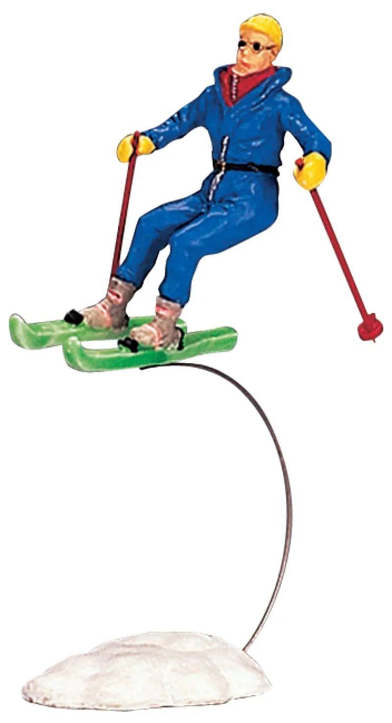 Weekend Skier Lemax Christmas Village Figurine