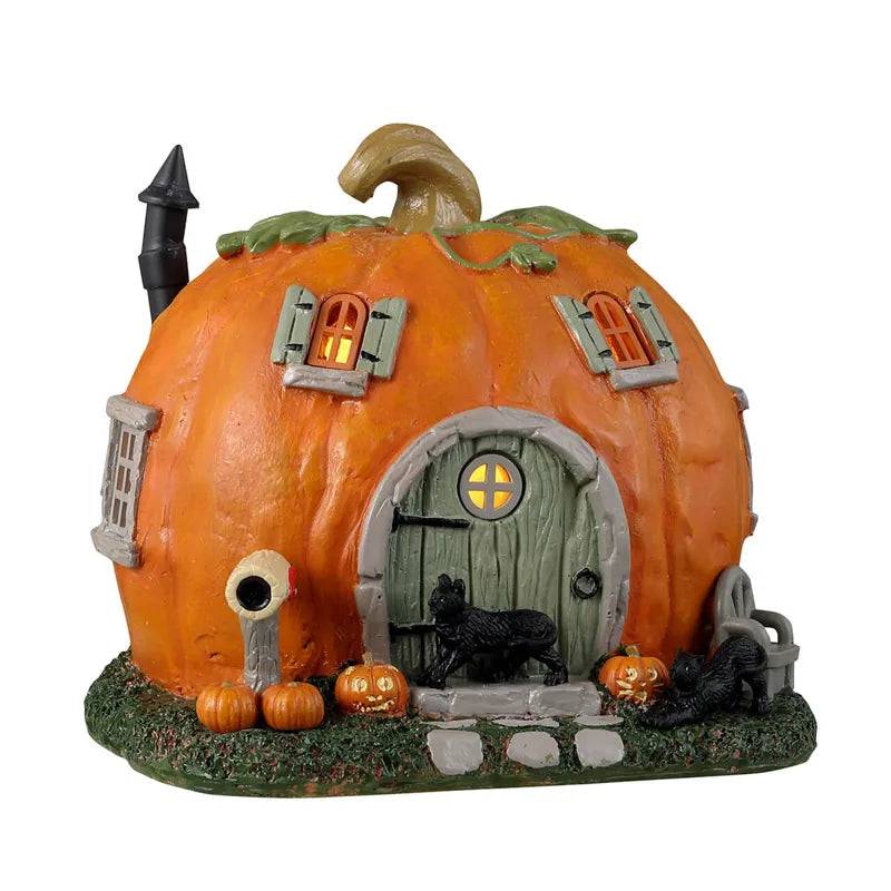 Pumpkin Cottage Lemax Spooky Town Table Accent Lemax