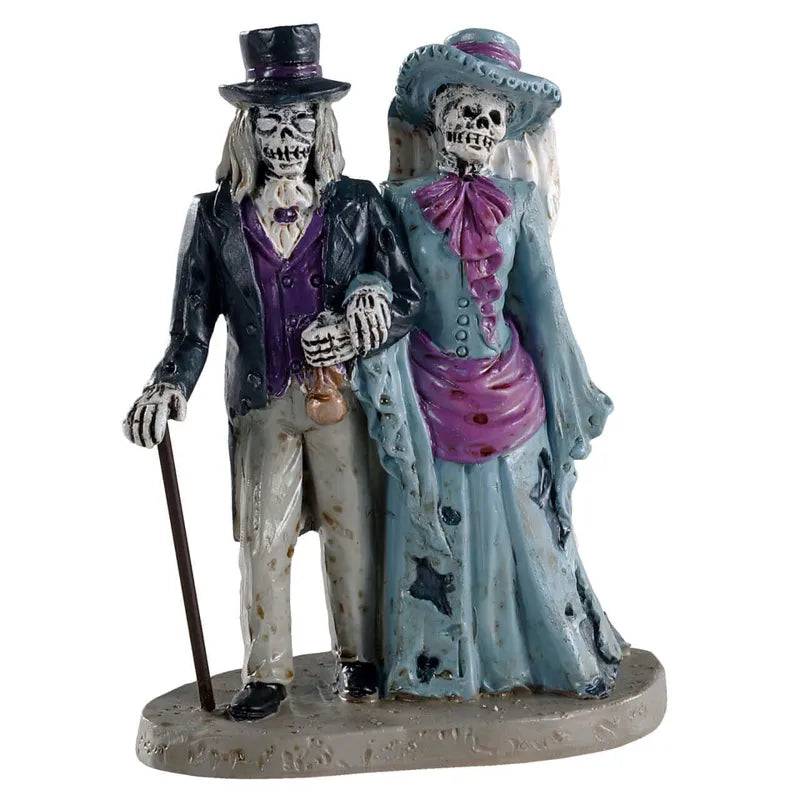 Spectral Couple Lemax Spooky Town Figurine