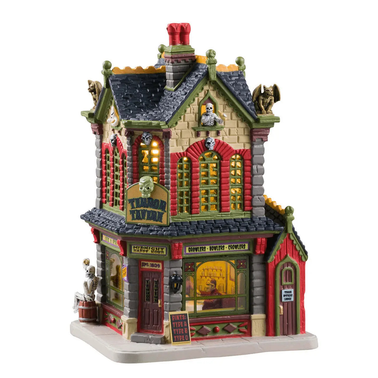 Terror Tavern Lemax Spooky Town Lighted Building Lemax Spooky Town