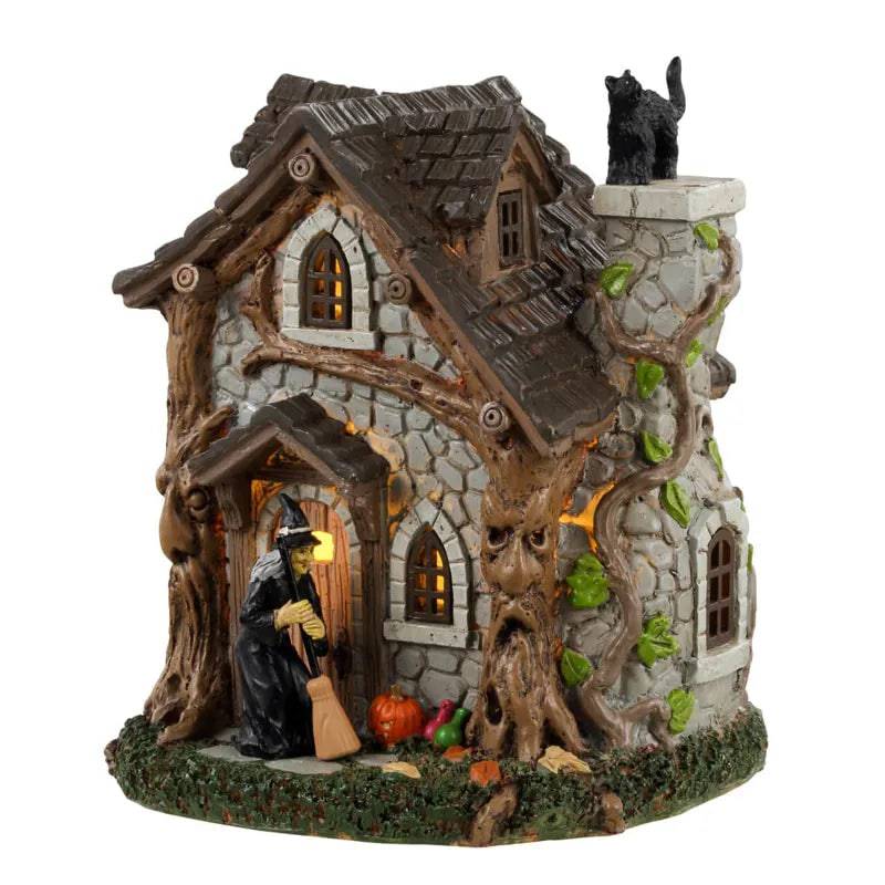 Wanda's Cottage Lemax Spooky Town Lighted Building Lemax