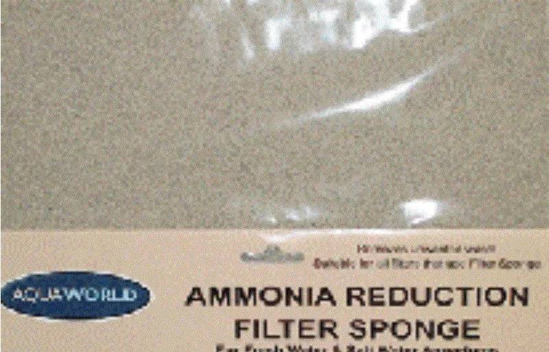 19 x 8cm Aquaworld Ammonia Reduction Filter Sponge