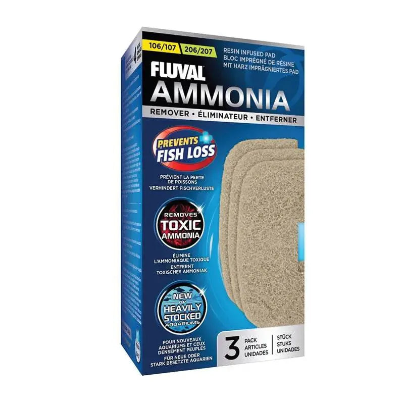 Fluval 106/207 Ammonia Remover 3 Pack Rolf C. Hagen