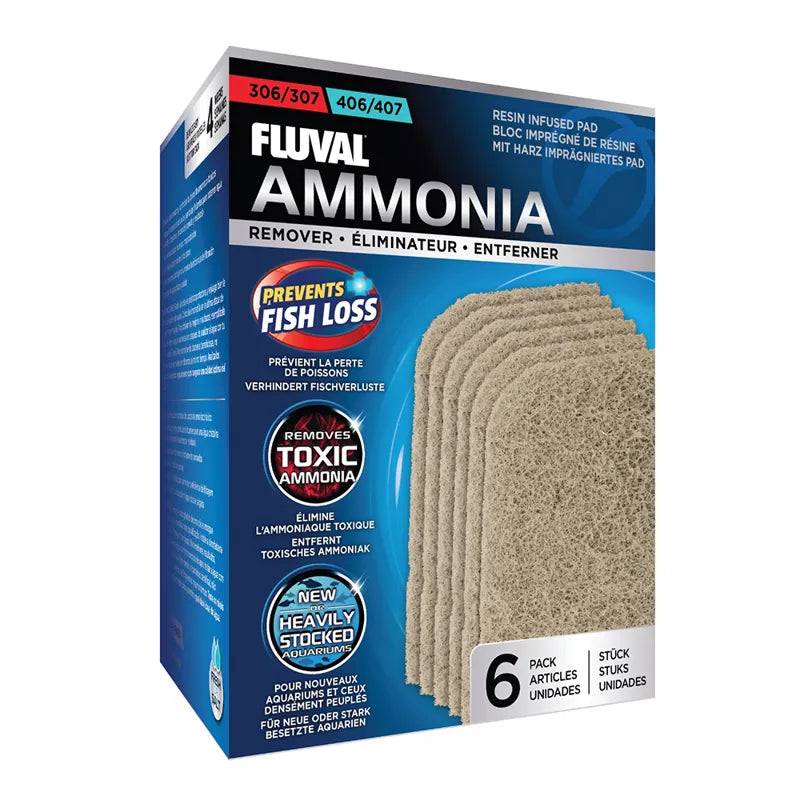 Fluval 306/407 Ammonia Remover 6 Pack