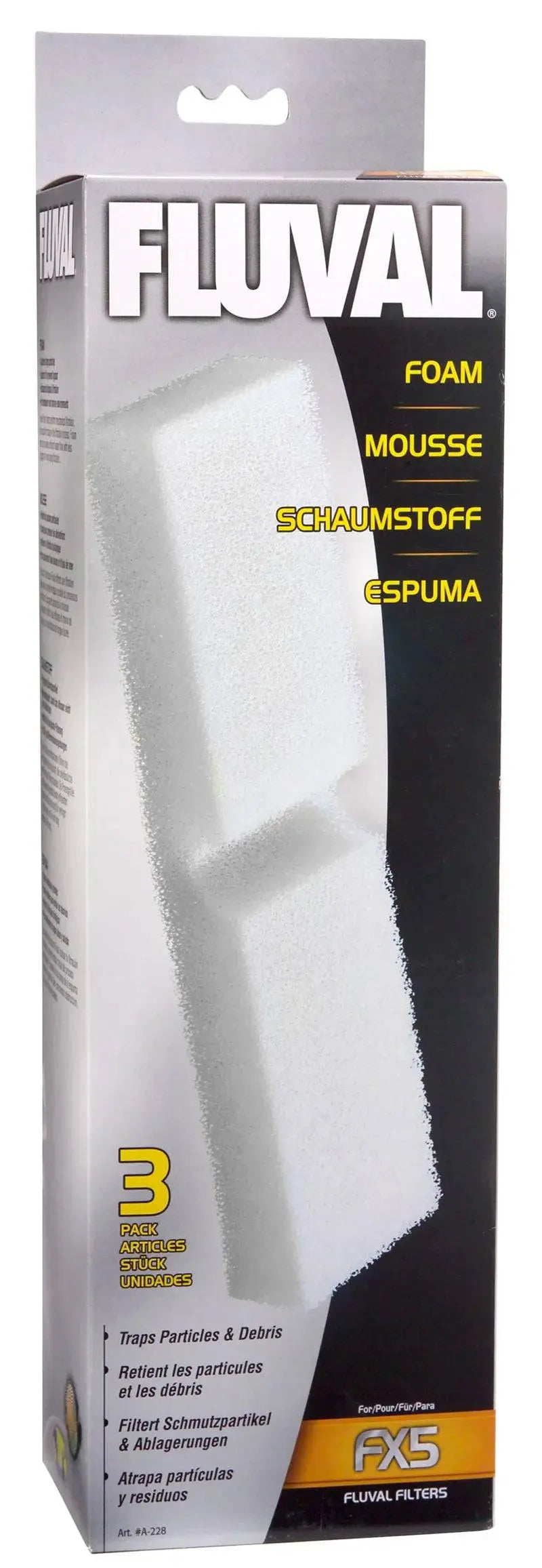 Fluval FX5/FX6 Foam Filter Block – 2 Pack Rolf C. Hagen