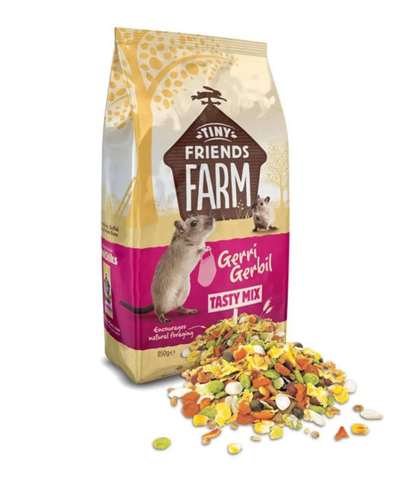 Tiny Friends Farm Gerri Gerbil Tasty Mix Food 850g